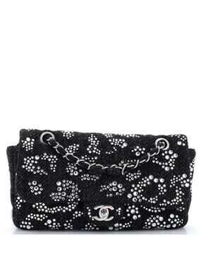 Chanel Cc Flap Bag Strass Embellished #283543C40B